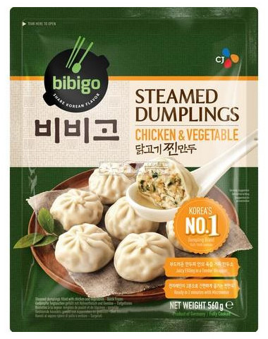 113089 Dumpling Gestoomd Kip & Groente doos 15x560gr
