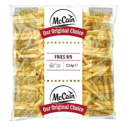 150185 Pommes Frites 9/9 doos 5x2,5kg