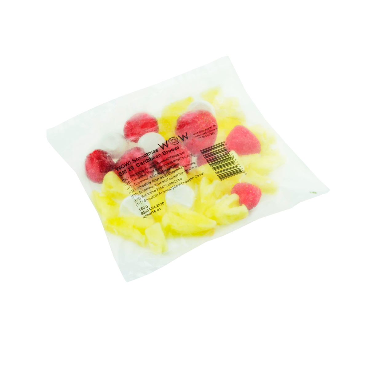 150823 Smoothie Caribbean Breeze SM29 doos 33x150gr