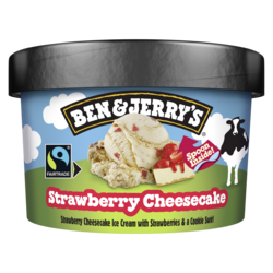 192550 Ben & Jerry's Strawberry Cheesecake - 3,10 doos 12x100ml