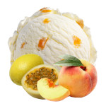 246052 Perzik-Maracuja Yoghurtijs doos 4,7ltr