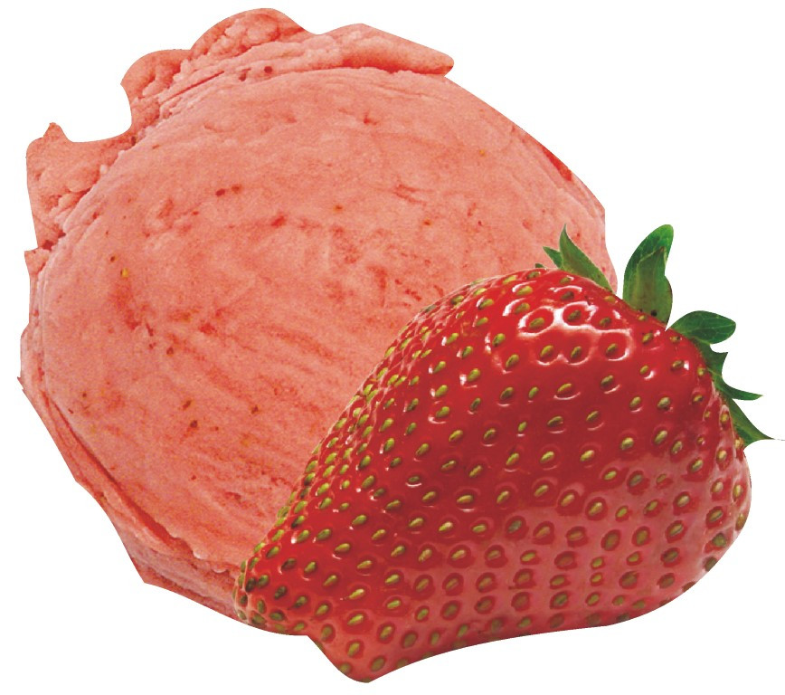250300 Aardbeien Roomijs doos 4,7ltr