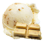 250415 Witte Choco Crisp Roomijs doos 4,7ltr