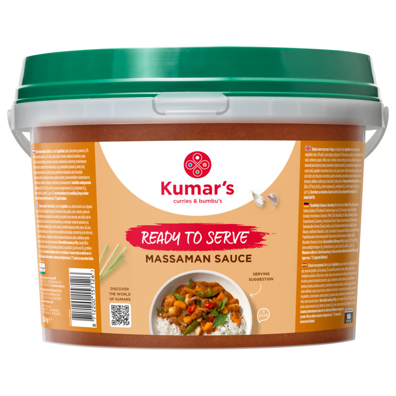 332030 Massaman Saus Ready-To-Serve emmer 2,8kg