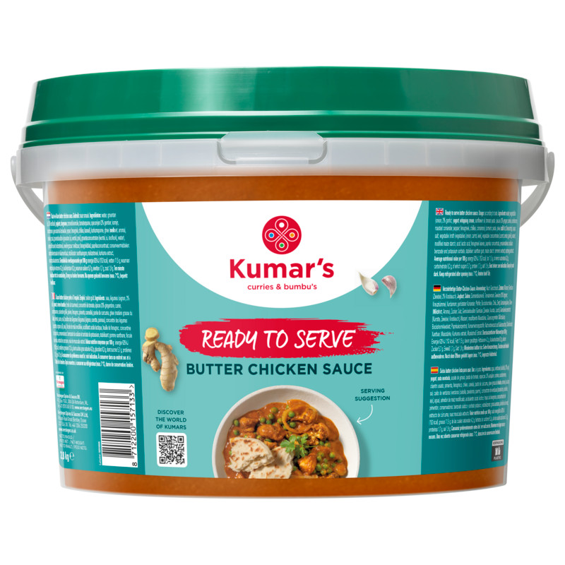 332031 Butter Chicken Saus Ready-To-Serve emmer 2,8kg