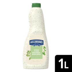 332441 Dressing Fijne Kruiden/Bieslook fles 1ltr