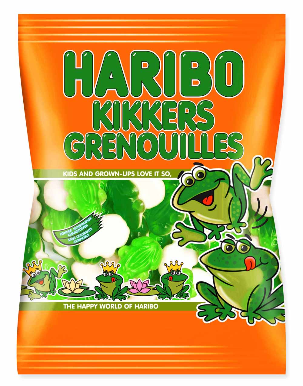 501328 Kikkers doos 28x75gr