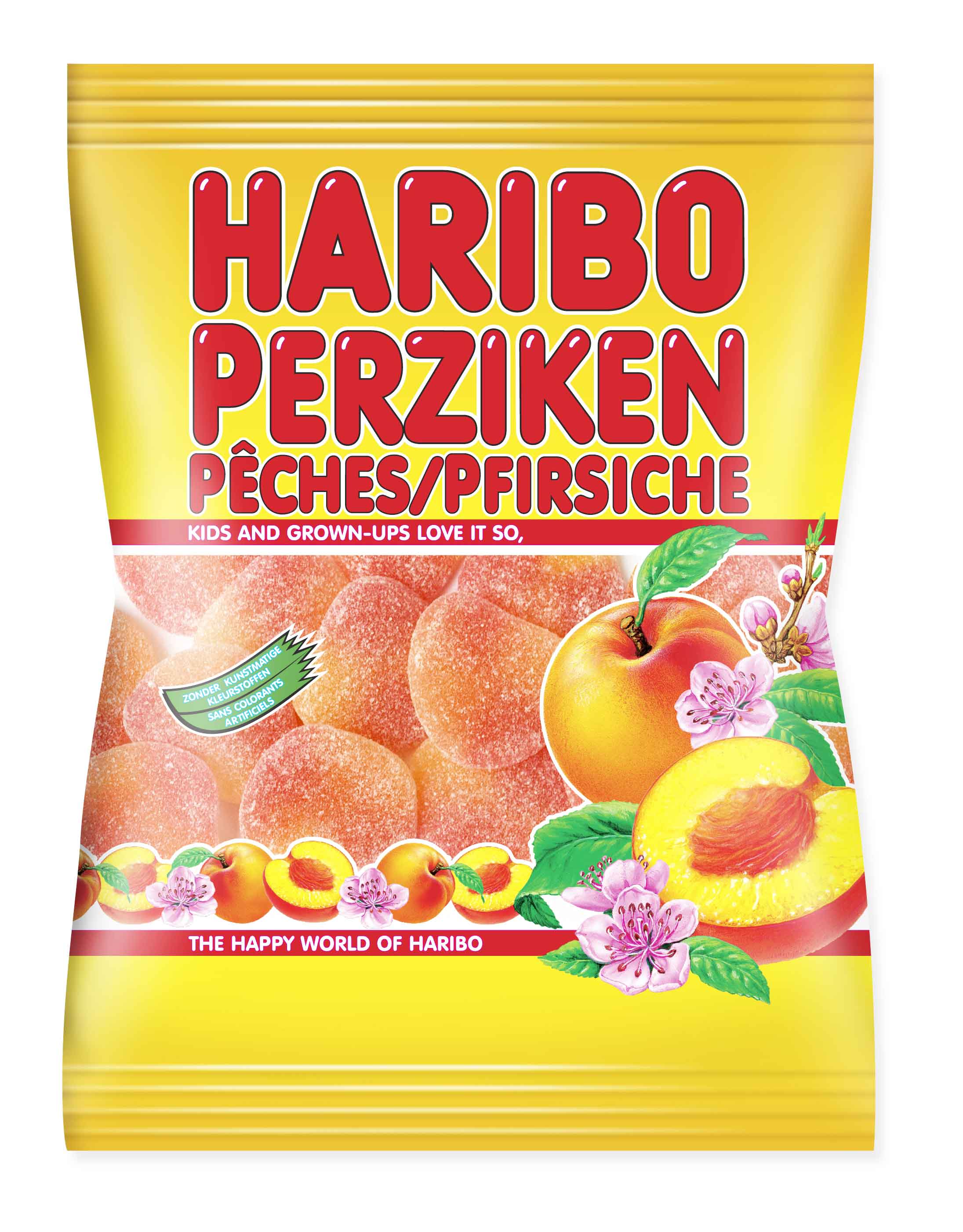 501335 Perziken doos 28x75gr