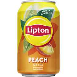 655069 Lipton Ice Tea Peach Blik tray 24x33cl